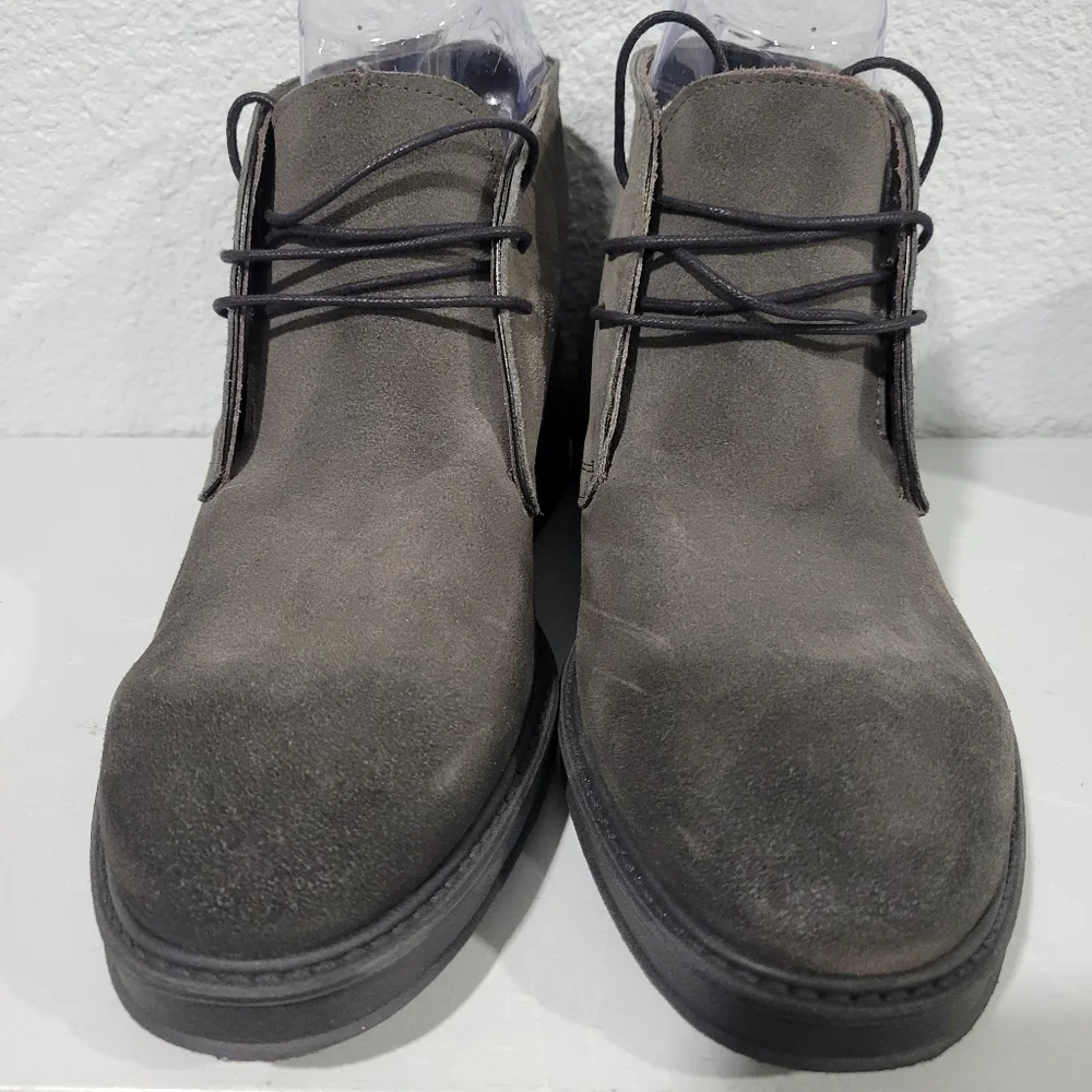 To Boot New York Adam Derrick Danil Chukka Men Size 7 Gray Suede Lace Up